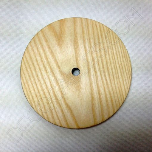 Peana de madera para lámparas