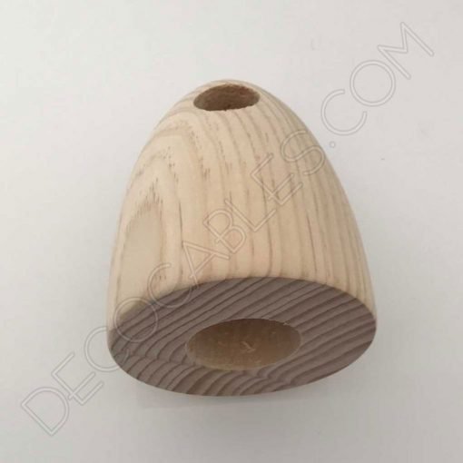 Lámpara Colgante de Madera modelo Campana 2 Lámpara colgante de madera modelo campana