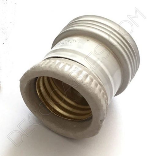 Portalámparas de latón de colores 10 Portalámparas de latón blanco