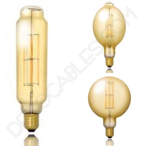 Bombilla filamento Led Gigante Ovalada Regulable 15 Bombilla led gigante regulable