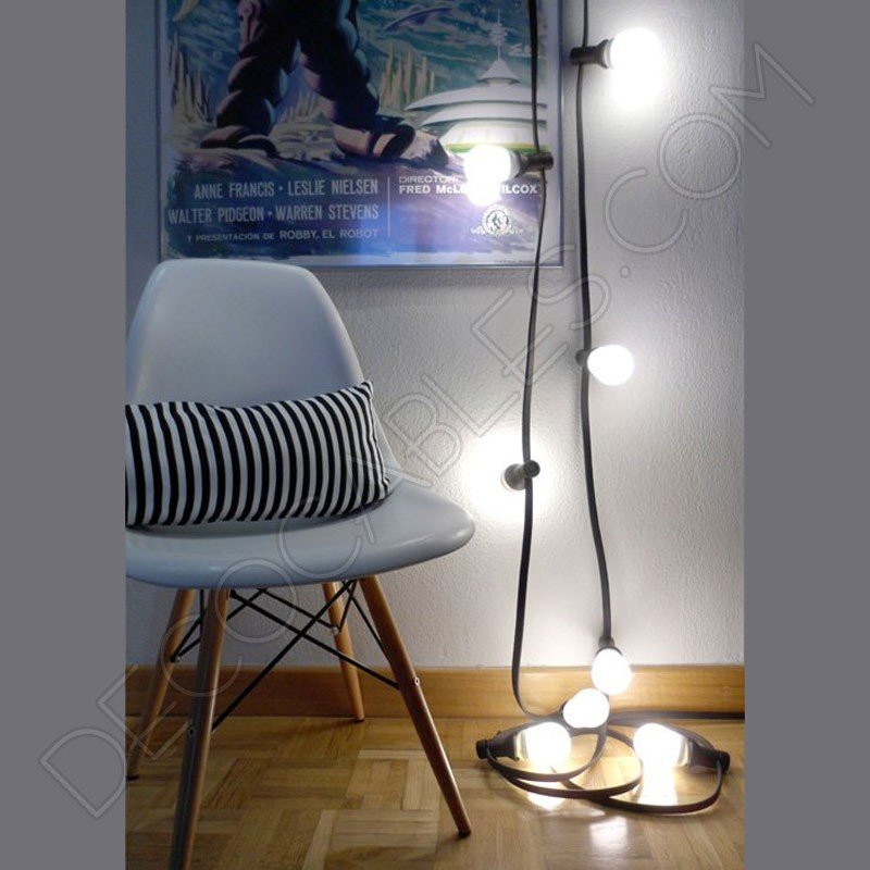 Guirnalda de luces de feria para exterior Guirnalda de luces de feria para exterior