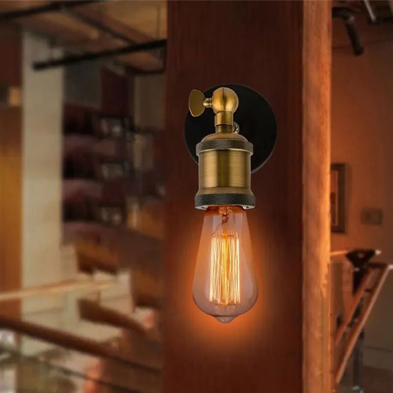 Lámpara Aplique de pared un brazo Vintage Lámpara Aplique de pared un brazo Vintage