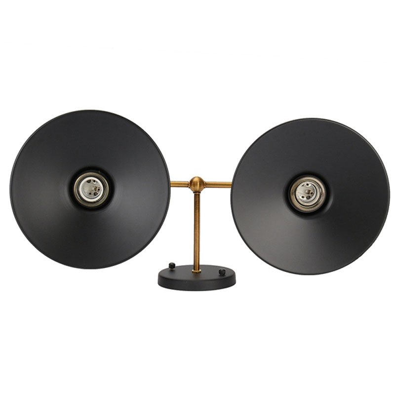 Lámpara Aplique de pared dos brazos vintage Lámpara Aplique de pared dos brazos vintage