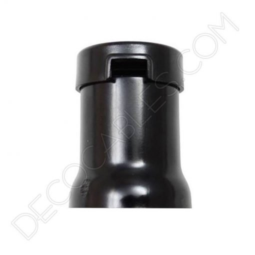 Portalámparas guirnalda E27 para cable plano