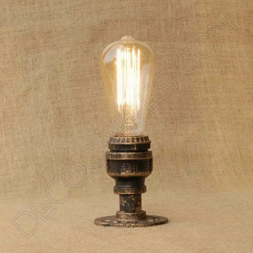 Lámpara de techo tubería modelo industrial