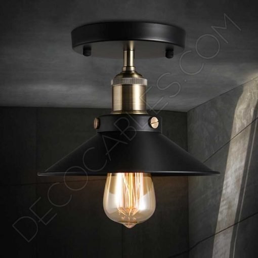 Lámpara plafón de techo modelo vintage