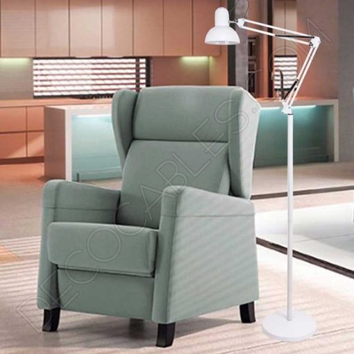 Lámpara Flexo Arquitecto de Salón serie Antígona Basic 12 Lámpara flexo arquitecto salón modelo Antigona blanco