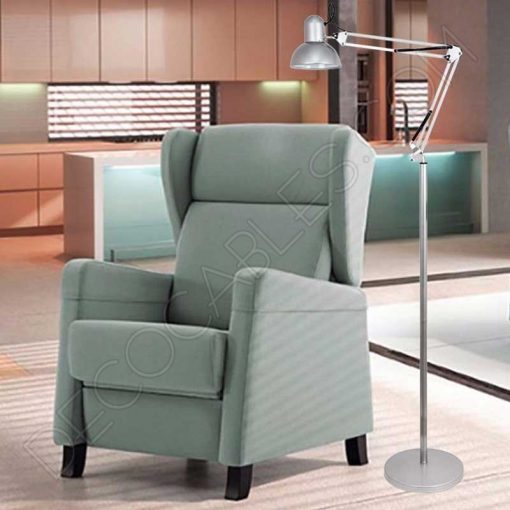 Lámpara Flexo Arquitecto de Salón serie Antígona Basic 6 Lámpara flexo arquitecto salón modelo Antigona plata