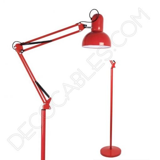 Lámpara Flexo Arquitecto de Salón serie Antígona Basic 2 Lámpara flexo arquitecto salón modelo Antigona rojo