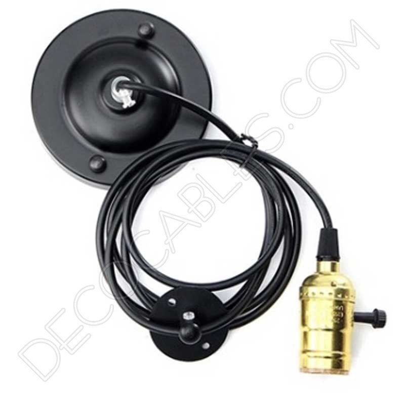 Lámpara aplique colgante de pared estilo Retro color dorado Lámpara aplique colgante de pared estilo Retro color dorado