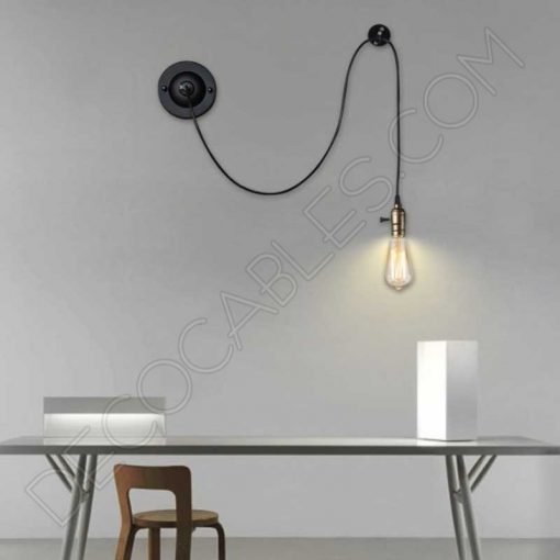 Aplique colgante de pared Retro 9 Lámpara aplique colgante de pared estilo Retro