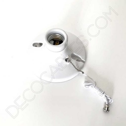 Portalámparas zócalo de baquelita Retro con interruptor 2 Portalámparas zócalo de baquelita Retro con interruptor 7