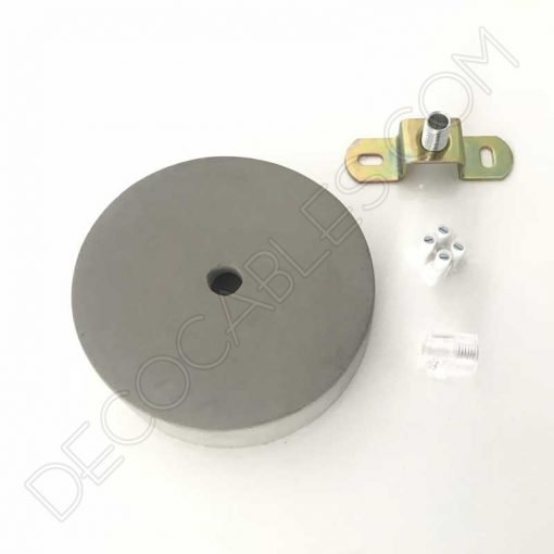 Soporte de techo para lámpara de cemento