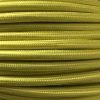 Cable textil eléctrico amarillo limón