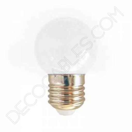Bombilla Led esférica de colores 6 Bombilla esférica led blanca