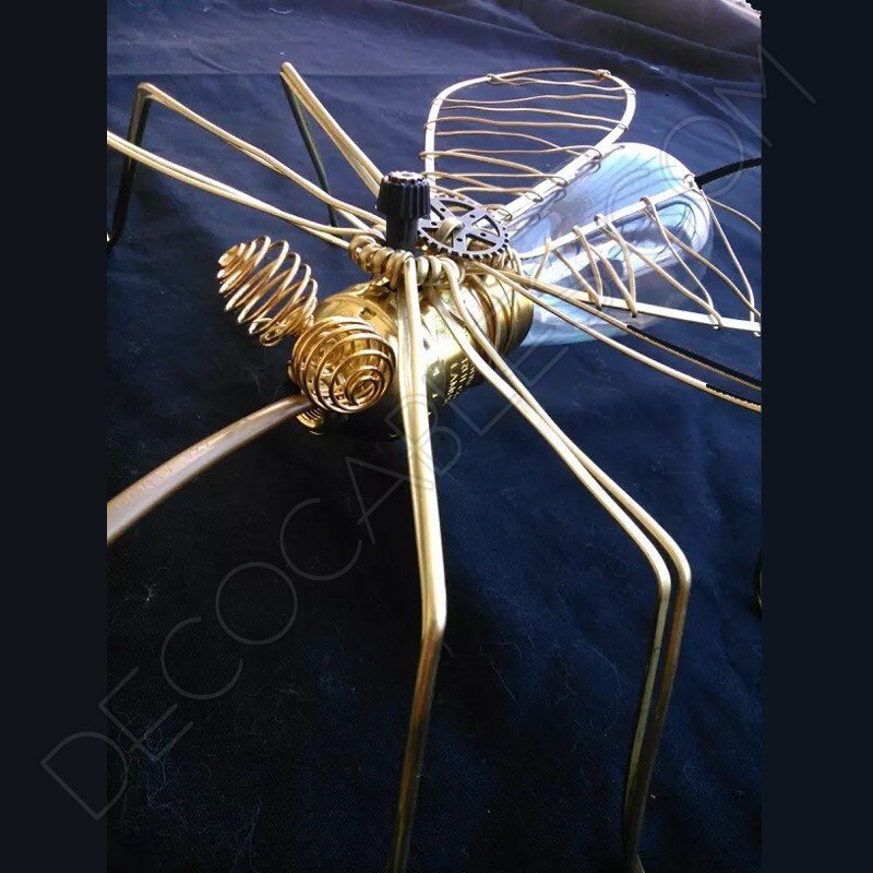 Lámpara abeja de la colección insectos de Nature Lamp Lámpara abeja de la colección insectos de Nature Lamp