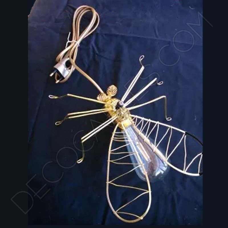 Lámpara abeja de la colección insectos de Nature Lamp Lámpara abeja de la colección insectos de Nature Lamp