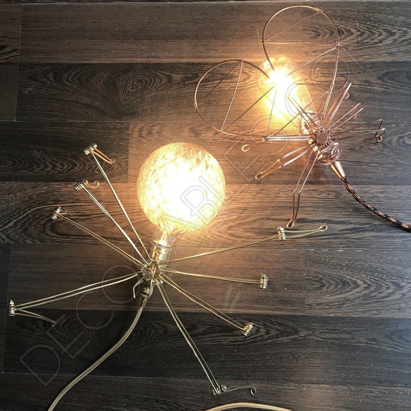 Lámpara araña de la colección insectos de Nature Lamp Lámpara araña de la colección insectos de Nature Lamp