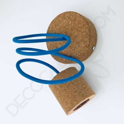 Lámpara colgante de corcho natural 3 Lámpara colgante de corcho