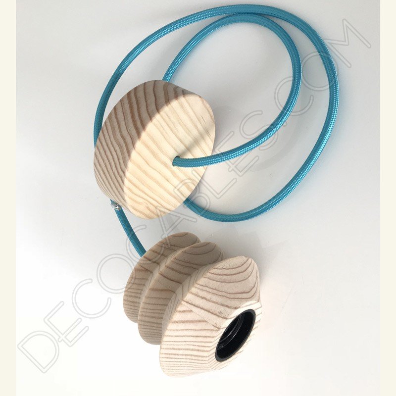 Lámpara colgante de madera modelo pagoda Lámpara colgante de madera modelo pagoda