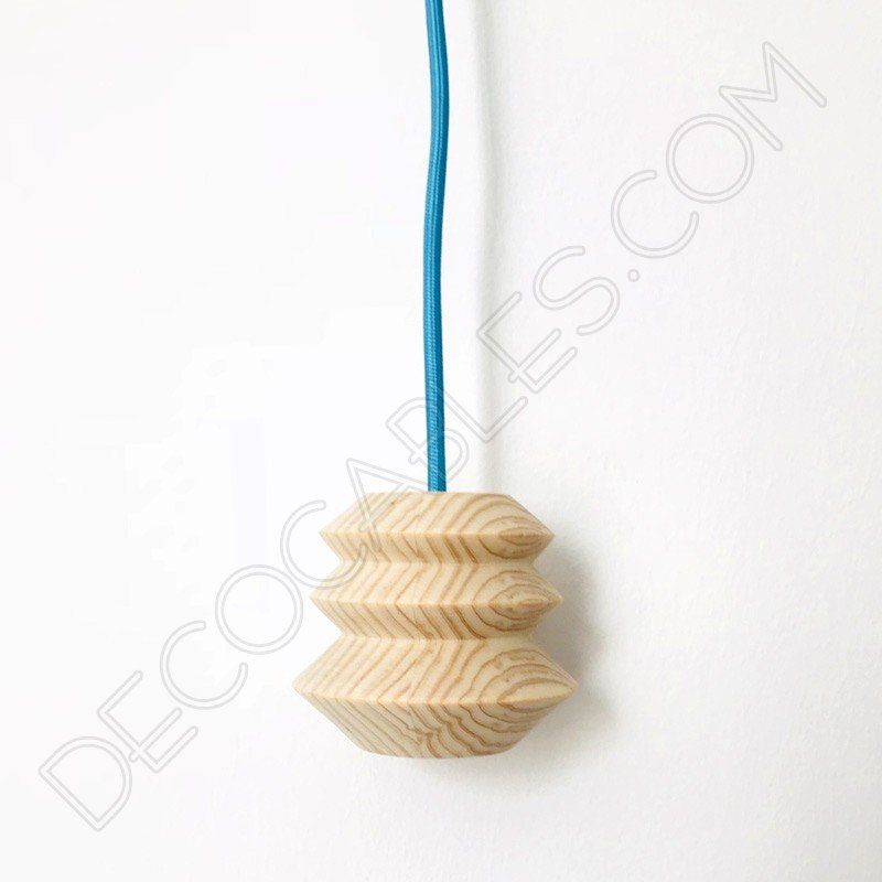 Lámpara colgante de madera modelo pagoda Lámpara colgante de madera modelo pagoda