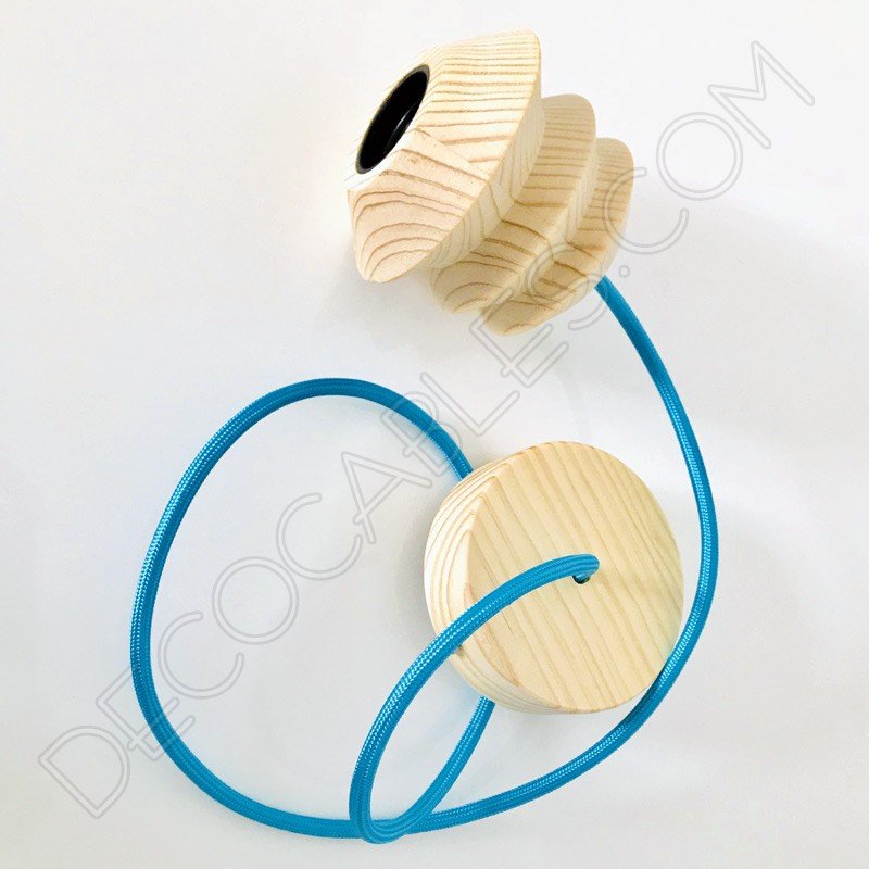 Lámpara colgante de madera modelo pagoda Lámpara colgante de madera modelo pagoda