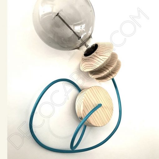 Lámpara Colgante de Madera modelo Pagoda 3 Lámpara colgante de madera modelo pagoda