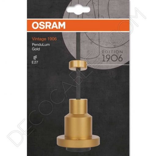 Lámpara colgante Pendulum edición Vintage 1906 osram