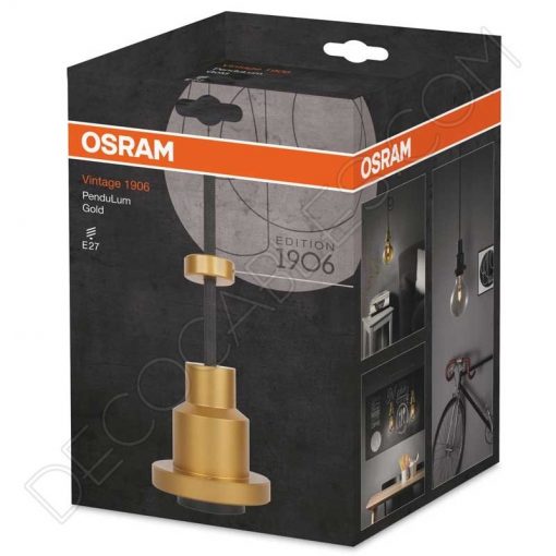 Lámpara colgante Pendulum edición Vintage 1906 osram