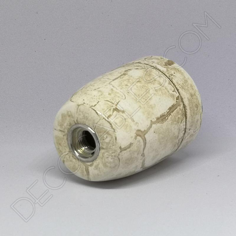 Portalámparas cerámico imitación mármol casquillo E27 Portalámparas cerámico imitación mármol casquillo E27