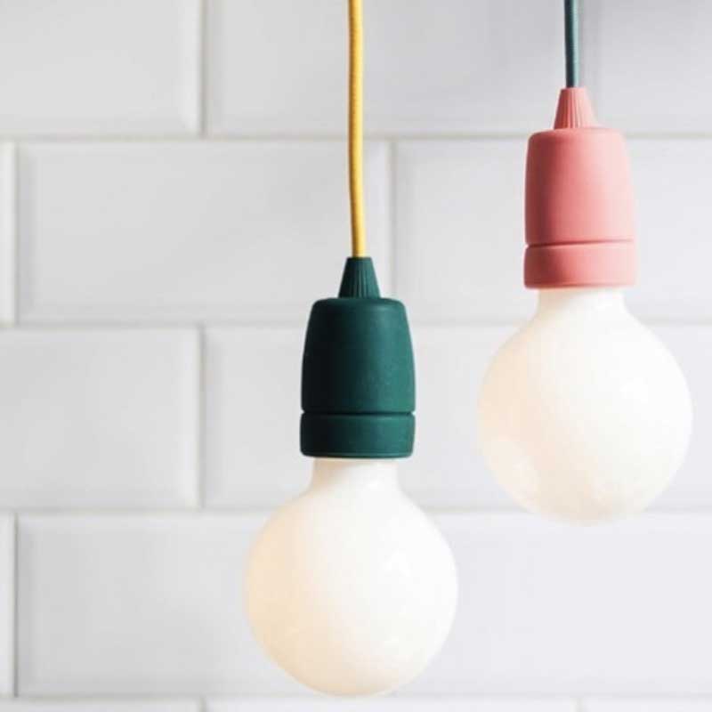 Portalámparas de silicona modelo copenhagen clásico Portalámparas de silicona modelo copenhagen clásico