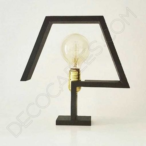 lámpara de sobremesa de madera modelo traditionel