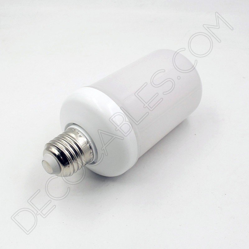 Bombilla led efecto llama fuego Bombilla led efecto llama fuego