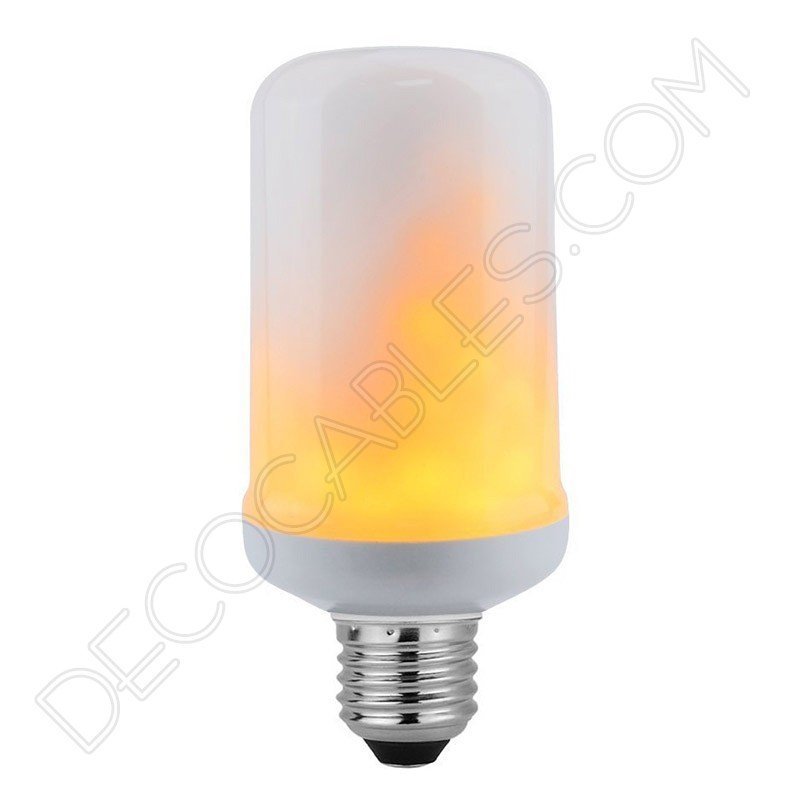 Bombilla led efecto llama fuego Bombilla led efecto llama fuego
