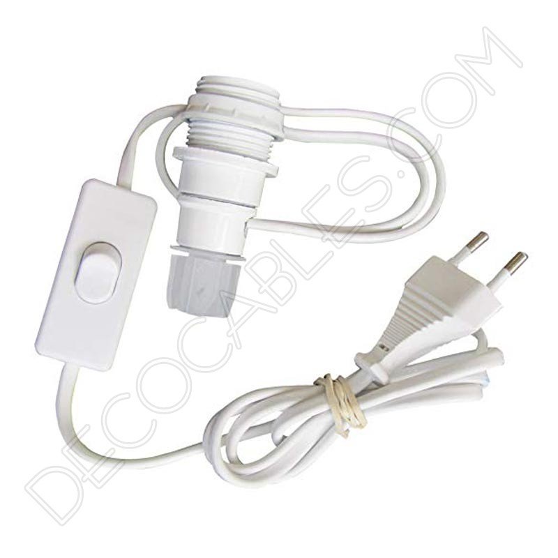 Tapón de plástico adaptador portalámparas para botellas Tapón de plástico adaptador portalámparas para botellas