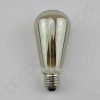 Bombilla pebetero led cristal ahumado smoky smoked E27