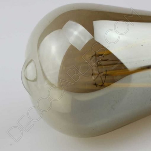 Bombilla pebetero led cristal ahumado smoky smoked E27