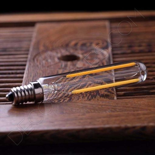 Bombilla tubular filamento LED casquillo E14