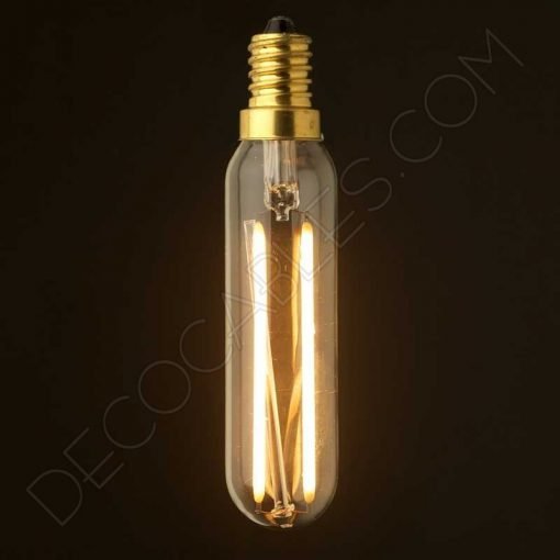 Bombilla tubular filamento LED casquillo E14