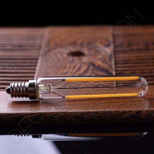 Bombilla tubular filamento LED casquillo E14