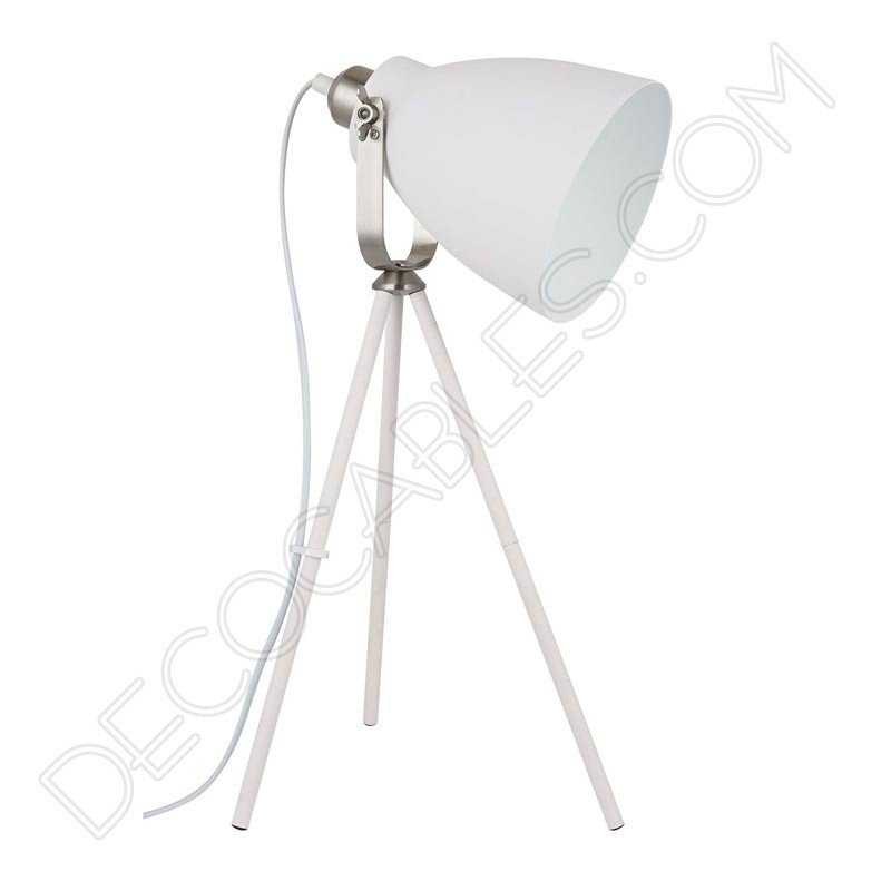 Lámpara de escritorio Vintage modelo tripode Lámpara de escritorio Vintage modelo tripode