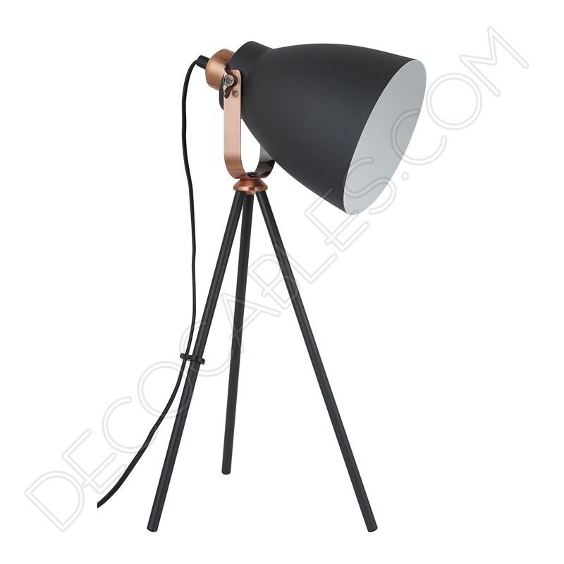 Lámpara de escritorio Vintage modelo tripode Lámpara de escritorio Vintage modelo tripode