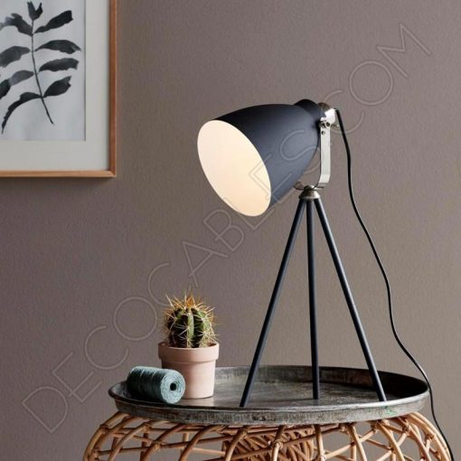 Lámpara de escritorio Vintage modelo trípode 2 Lámpara de escritorio Vintage modelo tripode