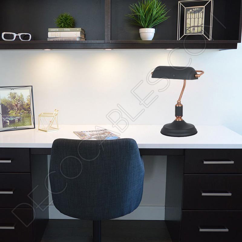 Lámpara decorativa de mesa de oficina y gabinete Vintage Lámpara decorativa de mesa de oficina y gabinete Vintage