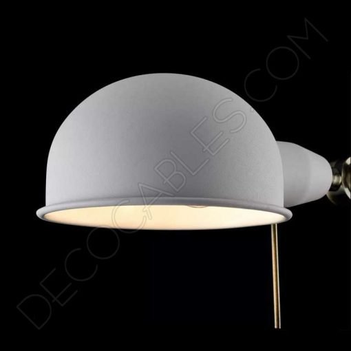 Lámpara flexo de escritorio Vintage articula blanca