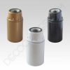 Portalámparas liso E14 (varios colores) 5 Portalámparas liso de baquelita E14