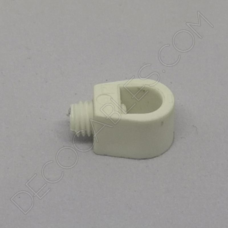 Presa cables plástico para sujeción interna del cable color blanco Presa cables plástico para sujeción interna del cable color blanco