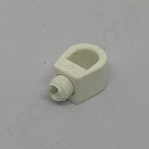 Presa cables plástico para sujeción interior 8 Presa cables plástico para sujeción interna del cable color blanco