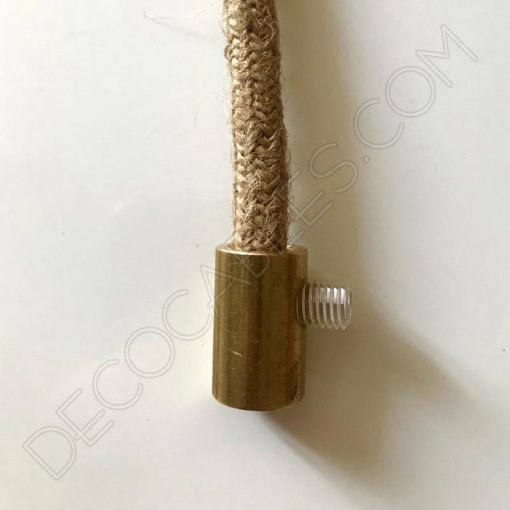 Presa cables de latón para cable de cuerda 2 Presa cables de latón especial para cable de cuerda