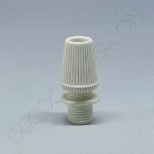 Presa cables plástico (varios colores) 7 Presa cable plástico blanco